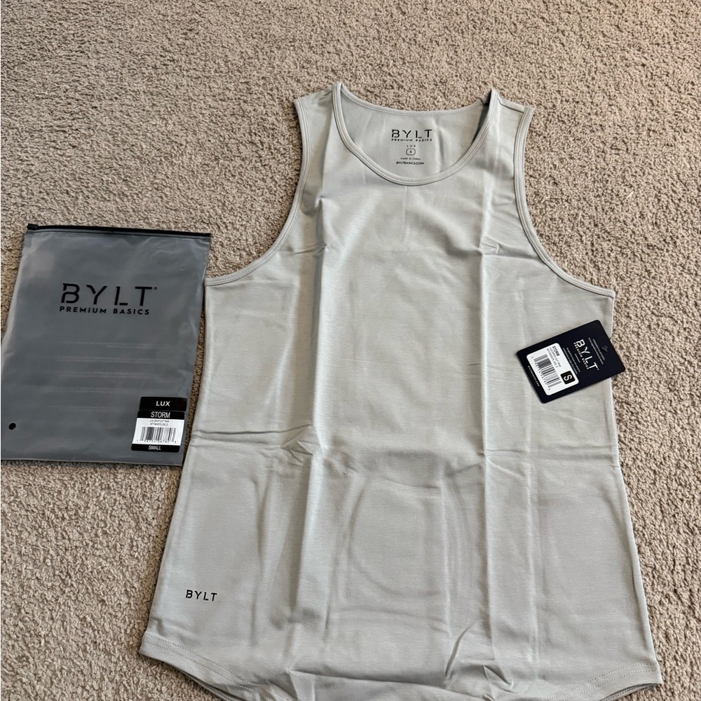 BYLT Basics Gray Tank Top